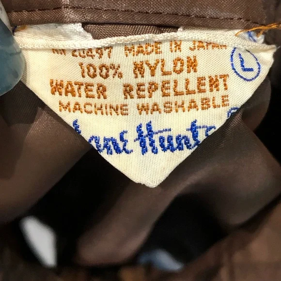 Medium Shiny Nylon Moto Jacket Chocolate Brown - Picture 3 of 5